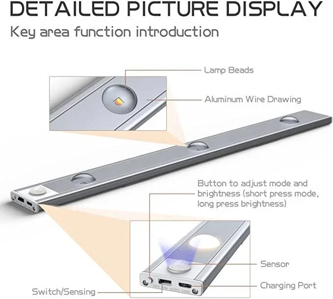 SmartGlowâ„¢ Motion Sensor LED Lamp